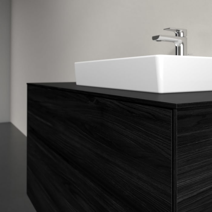 Villeroy & Boch Collaro Waschtischunterschrank 100 x 54,8 cm , mit LED-Beleuchtung, mit 2 Auszügen