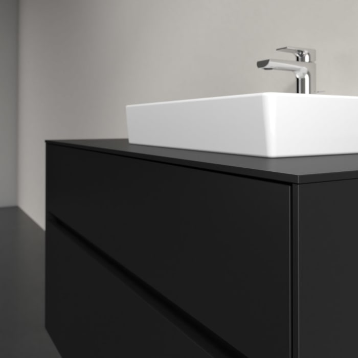 Villeroy & Boch Collaro Waschtischunterschrank 100 x 54,8 cm , mit LED-Beleuchtung, mit 2 Auszügen