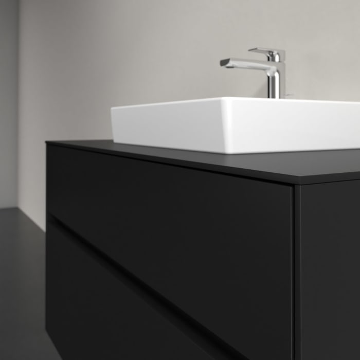 Villeroy & Boch Collaro Waschtischunterschrank 100 x 54,8 cm , mit LED-Beleuchtung, mit 2 Auszügen