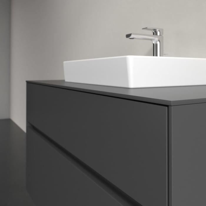 Villeroy & Boch Collaro Waschtischunterschrank 100 x 54,8 cm , mit LED-Beleuchtung, mit 2 Auszügen