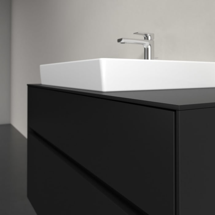 Villeroy & Boch Collaro Waschtischunterschrank 100 x 54,8 cm , mit LED-Beleuchtung, mit 2 Auszügen