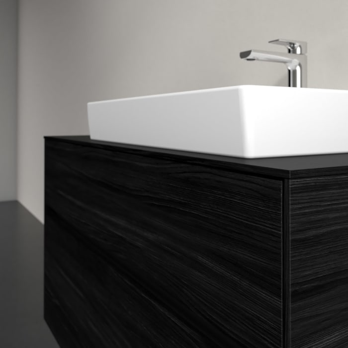 Villeroy & Boch Collaro Waschtischunterschrank 100 x 54,8 cm , mit LED-Beleuchtung, mit 2 Auszügen