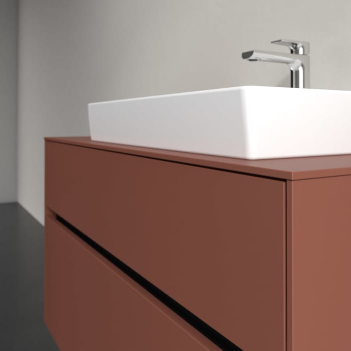 Villeroy & Boch Collaro Waschtischunterschrank 100 x 54,8 cm , mit LED-Beleuchtung, mit 2 Auszügen