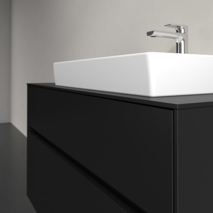 Villeroy & Boch Collaro Waschtischunterschrank 100 x 54,8 cm , mit LED-Beleuchtung, mit 2 Auszügen