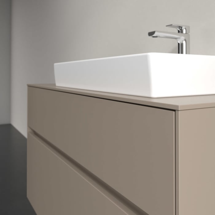 Villeroy & Boch Collaro Waschtischunterschrank 100 x 54,8 cm , mit LED-Beleuchtung, mit 2 Auszügen