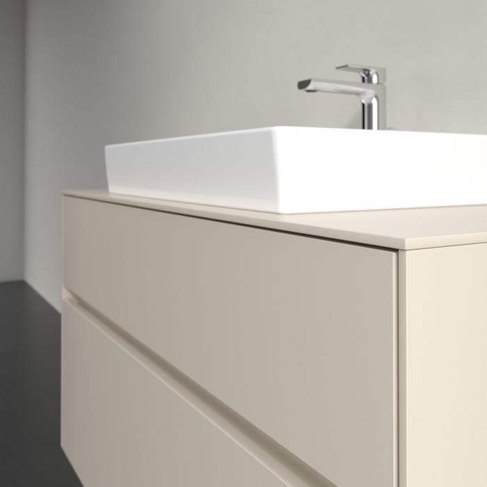 Villeroy & Boch Collaro Waschtischunterschrank 100 x 54,8 cm , mit LED-Beleuchtung, mit 2 Auszügen