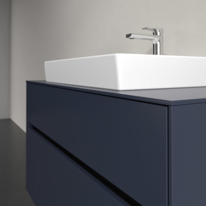 Villeroy & Boch Collaro Waschtischunterschrank 100 x 54,8 cm , mit LED-Beleuchtung, mit 2 Auszügen