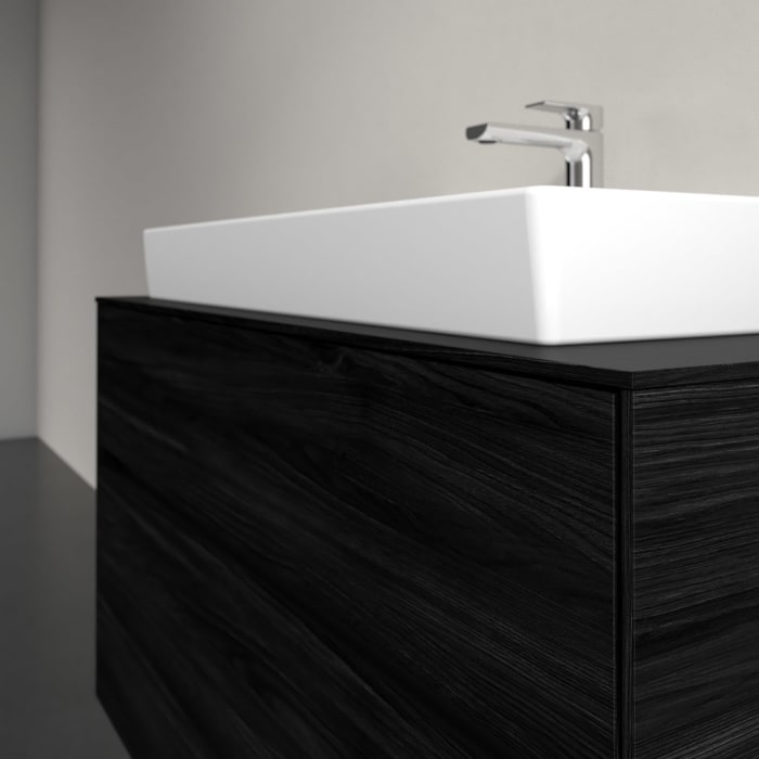 Villeroy & Boch Collaro Waschtischunterschrank 100 x 54,8 cm , mit LED-Beleuchtung, mit 2 Auszügen