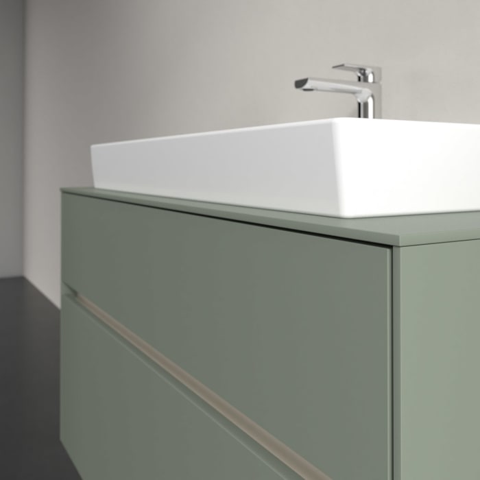 Villeroy & Boch Collaro Waschtischunterschrank 100 x 54,8 cm , mit LED-Beleuchtung, mit 2 Auszügen