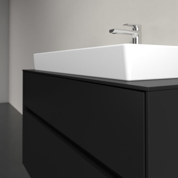 Villeroy & Boch Collaro Waschtischunterschrank 100 x 54,8 cm , mit LED-Beleuchtung, mit 2 Auszügen