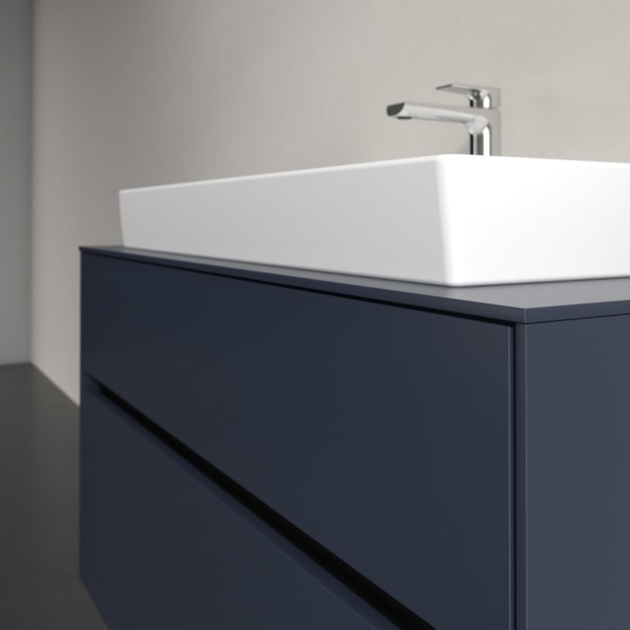 Villeroy & Boch Collaro Waschtischunterschrank 100 x 54,8 cm , mit LED-Beleuchtung, mit 2 Auszügen