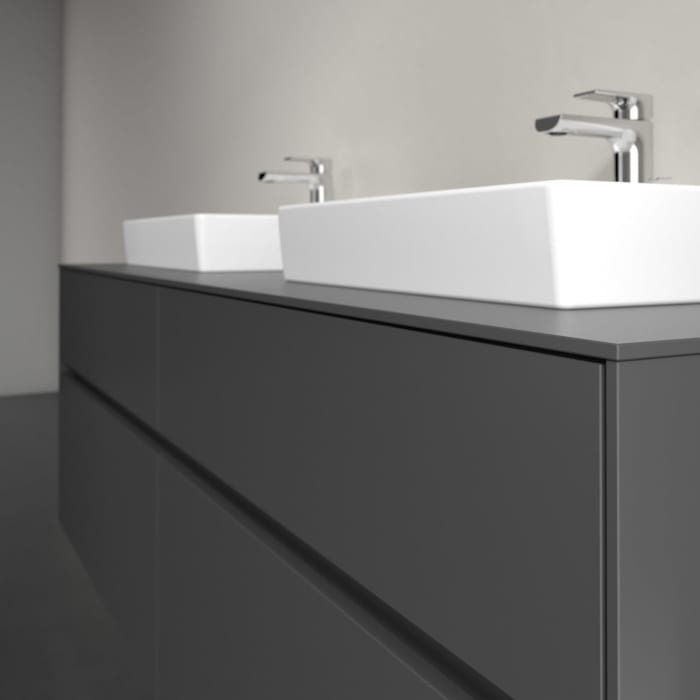 Villeroy & Boch Collaro Waschtischunterschrank 160 x 54,8 cm , mit LED-Beleuchtung, mit 4 Auszügen