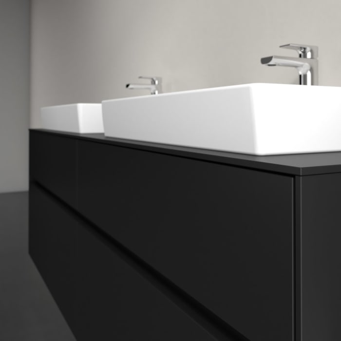 Villeroy & Boch Collaro Waschtischunterschrank 160 x 54,8 cm , mit LED-Beleuchtung, mit 4 Auszügen