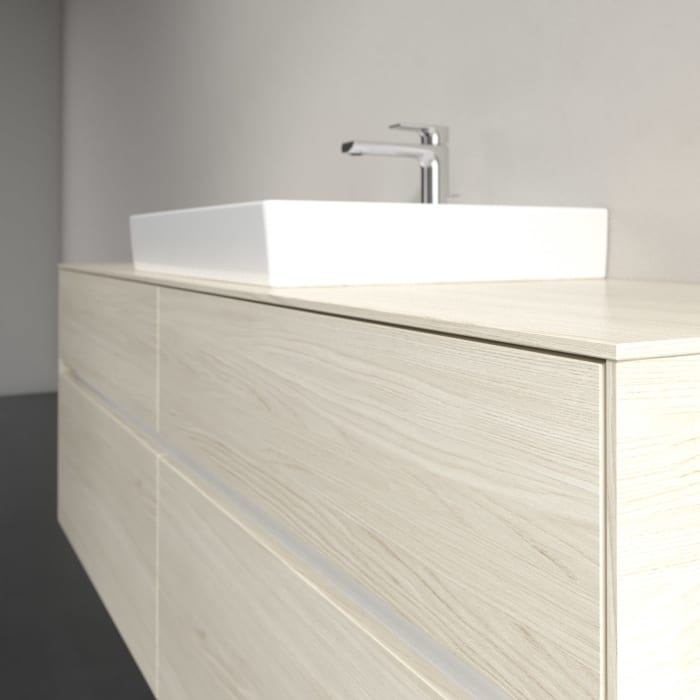 Villeroy & Boch Collaro Waschtischunterschrank 160 x 54,8 cm , mit LED-Beleuchtung, mit 4 Auszügen