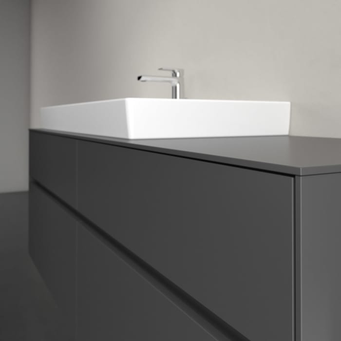 Villeroy & Boch Collaro Waschtischunterschrank 160 x 54,8 cm , mit LED-Beleuchtung, mit 4 Auszügen