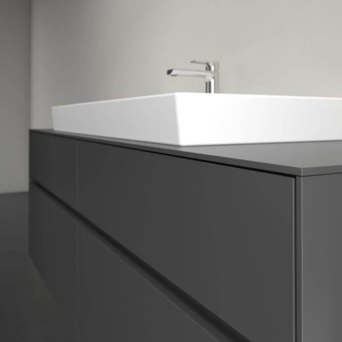 Villeroy & Boch Collaro Waschtischunterschrank 160 x 54,8 cm , mit LED-Beleuchtung, mit 4 Auszügen