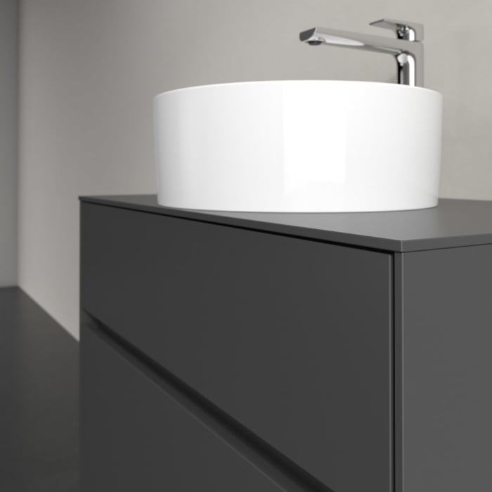 Villeroy & Boch Collaro Waschtischunterschrank 80 x 54,8 cm , mit LED-Beleuchtung, mit 2 Auszügen