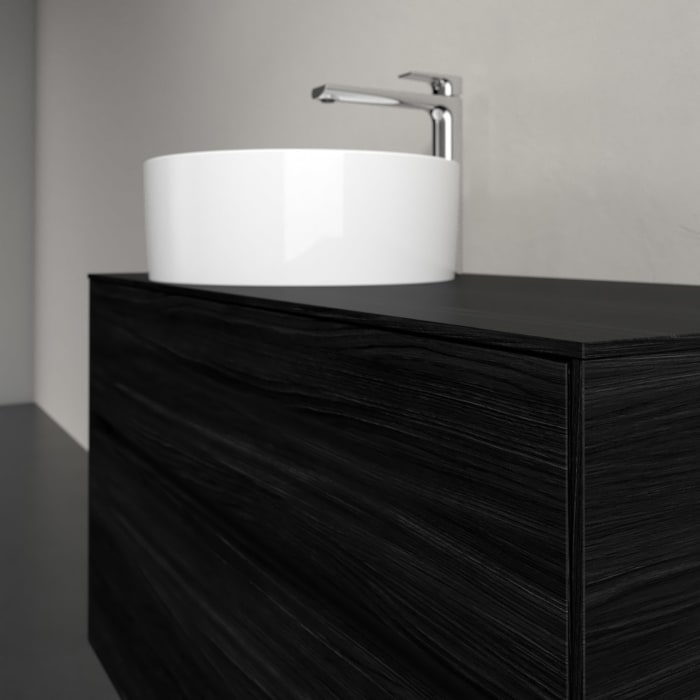 Villeroy & Boch Collaro Waschtischunterschrank 100 x 54,8 cm , mit LED-Beleuchtung, mit 2 Auszügen