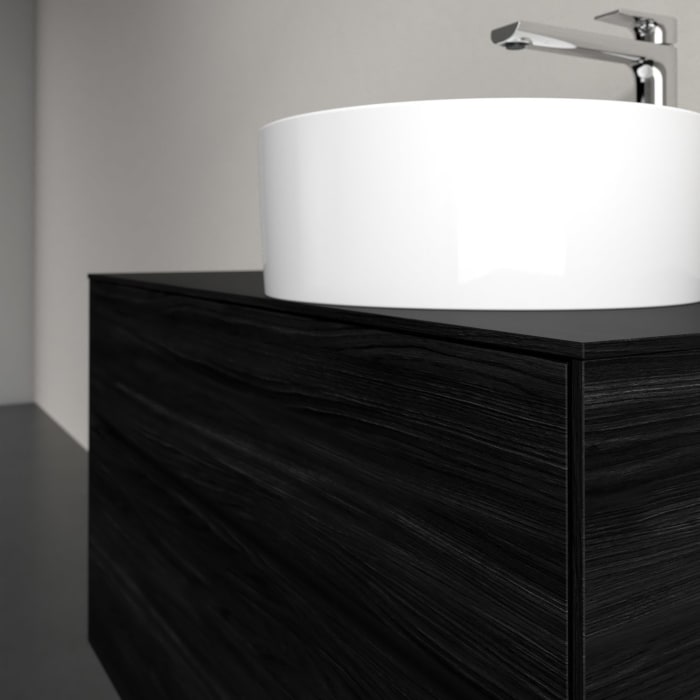 Villeroy & Boch Collaro Waschtischunterschrank 100 x 54,8 cm , mit LED-Beleuchtung, mit 2 Auszügen