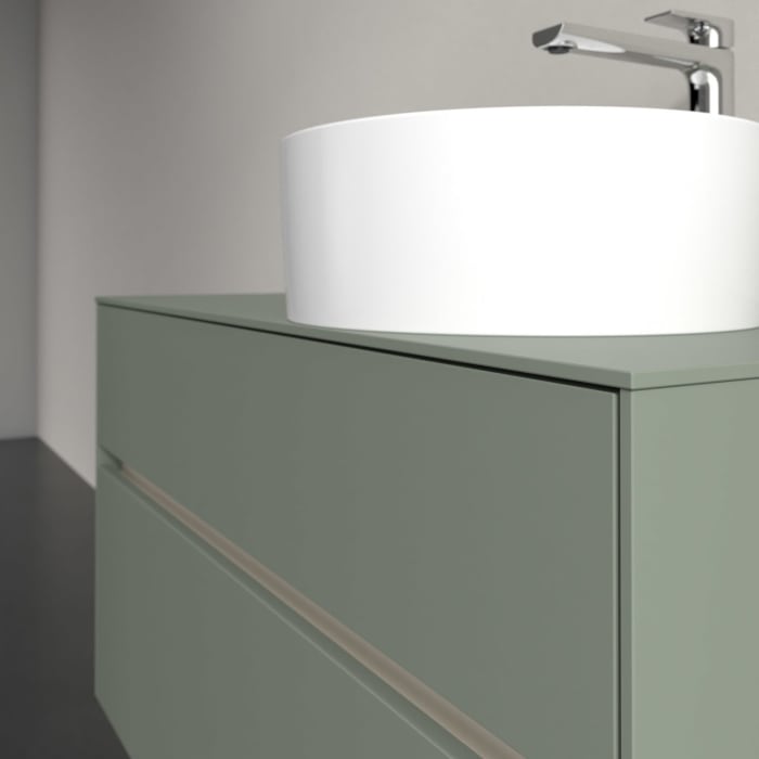 Villeroy & Boch Collaro Waschtischunterschrank 100 x 54,8 cm , mit LED-Beleuchtung, mit 2 Auszügen