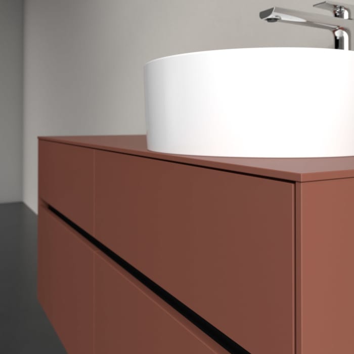 Villeroy & Boch Collaro Waschtischunterschrank 120 x 54,8 cm , mit LED-Beleuchtung, mit 4 Auszügen