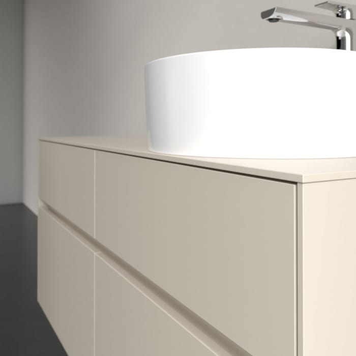 Villeroy & Boch Collaro Waschtischunterschrank 120 x 54,8 cm , mit LED-Beleuchtung, mit 4 Auszügen