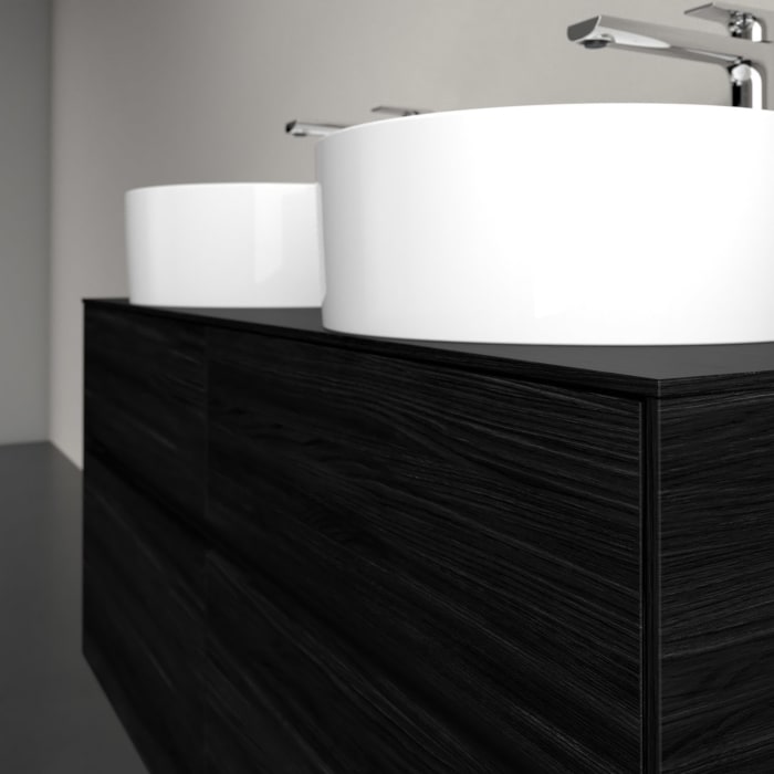 Villeroy & Boch Collaro Waschtischunterschrank 120 x 54,8 cm , mit LED-Beleuchtung, mit 4 Auszügen