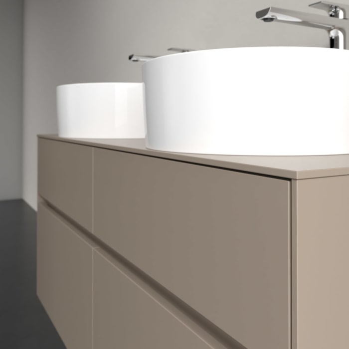 Villeroy & Boch Collaro Waschtischunterschrank 120 x 54,8 cm , mit LED-Beleuchtung, mit 4 Auszügen