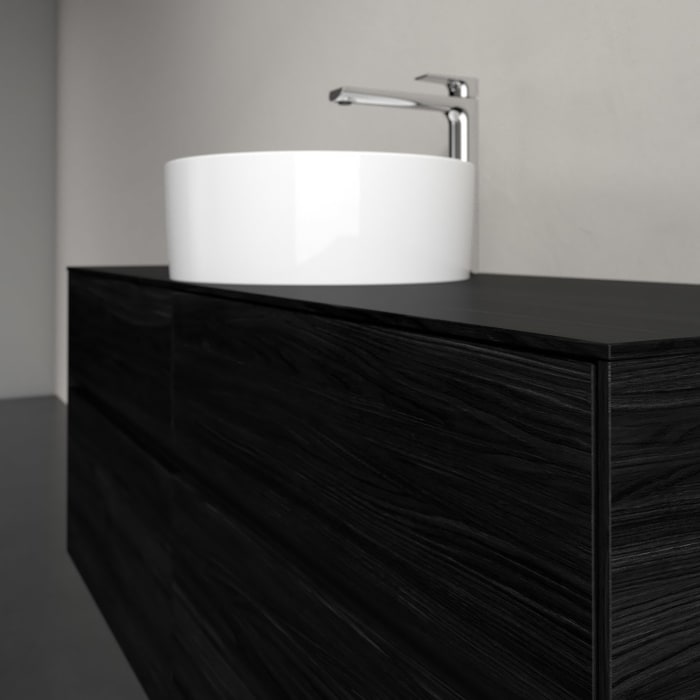 Villeroy & Boch Collaro Waschtischunterschrank 140 x 54,8 cm , mit LED-Beleuchtung, mit 4 Auszügen