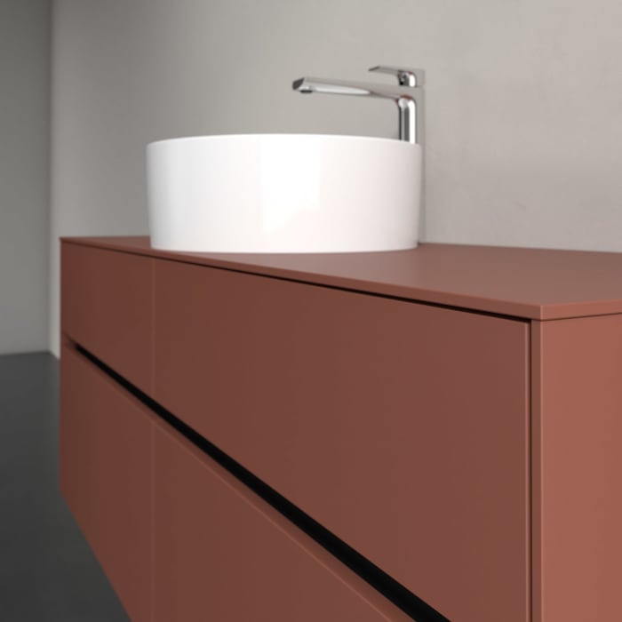 Villeroy & Boch Collaro Waschtischunterschrank 140 x 54,8 cm , mit LED-Beleuchtung, mit 4 Auszügen