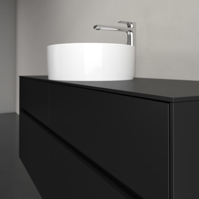 Villeroy & Boch Collaro Waschtischunterschrank 140 x 54,8 cm , mit LED-Beleuchtung, mit 4 Auszügen