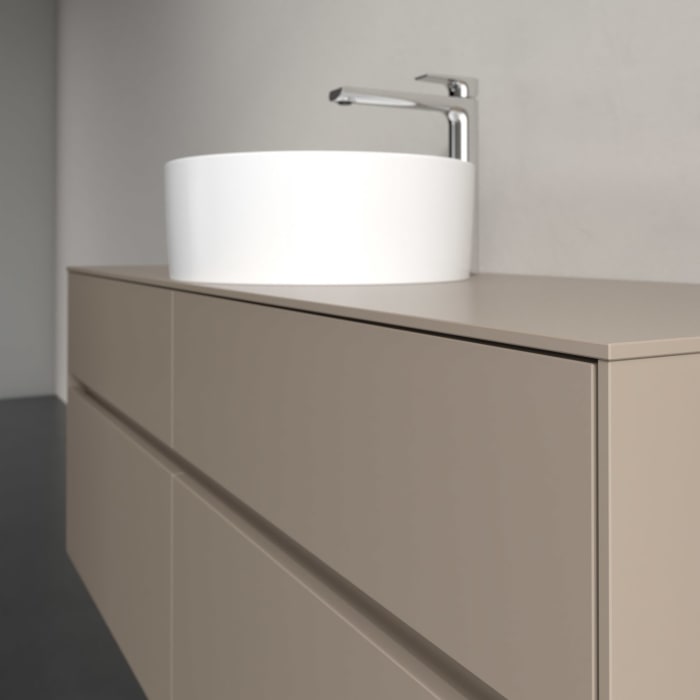 Villeroy & Boch Collaro Waschtischunterschrank 140 x 54,8 cm , mit LED-Beleuchtung, mit 4 Auszügen