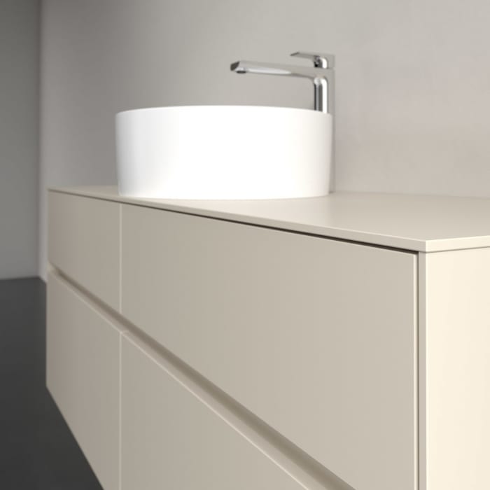 Villeroy & Boch Collaro Waschtischunterschrank 140 x 54,8 cm , mit LED-Beleuchtung, mit 4 Auszügen