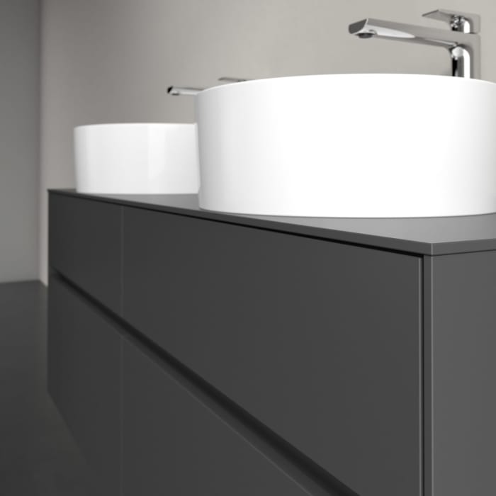 Villeroy & Boch Collaro Waschtischunterschrank 140 x 54,8 cm , mit LED-Beleuchtung, mit 4 Auszügen