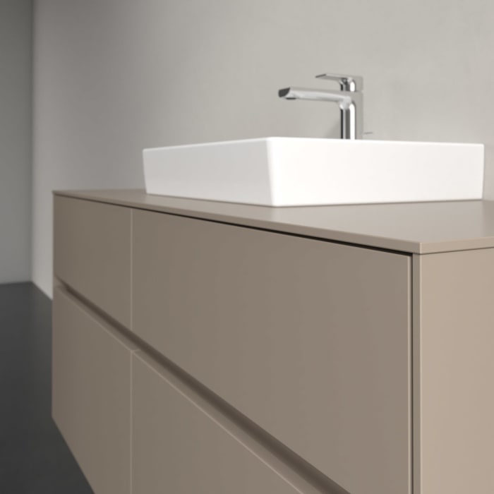 Villeroy & Boch Collaro Waschtischunterschrank 120 x 54,8 cm , mit LED-Beleuchtung, mit 4 Auszügen