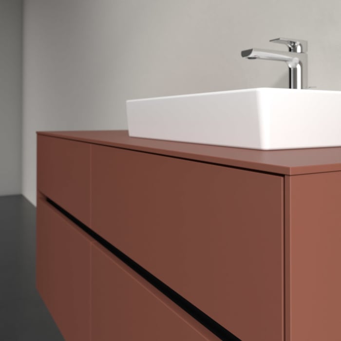 Villeroy & Boch Collaro Waschtischunterschrank 120 x 54,8 cm , mit LED-Beleuchtung, mit 4 Auszügen