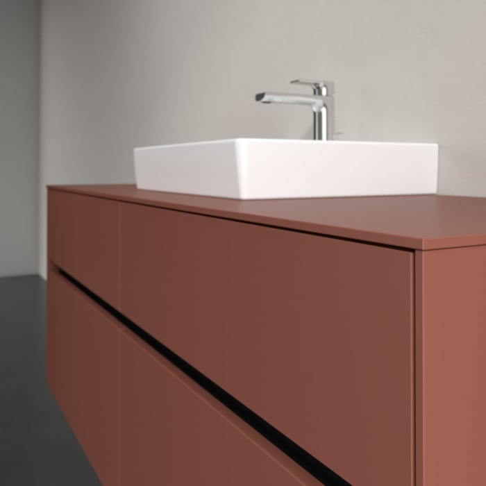 Villeroy & Boch Collaro Waschtischunterschrank 140 x 54,8 cm , mit LED-Beleuchtung, mit 4 Auszügen