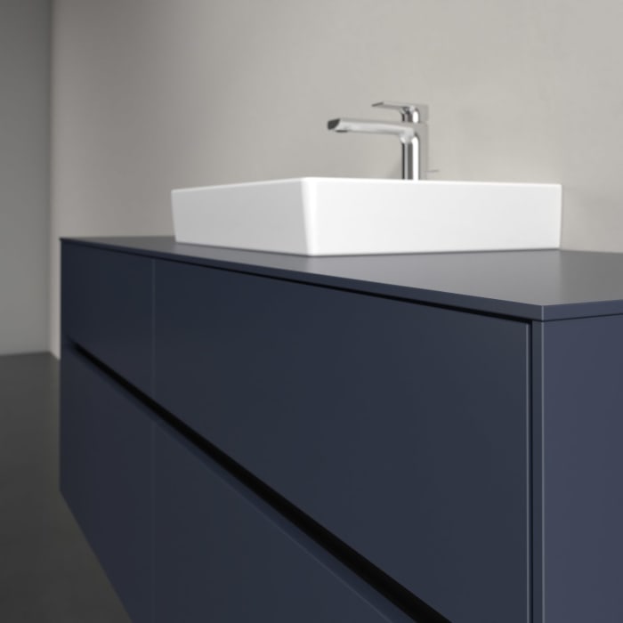 Villeroy & Boch Collaro Waschtischunterschrank 140 x 54,8 cm , mit LED-Beleuchtung, mit 4 Auszügen