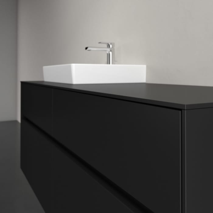 Villeroy & Boch Collaro Waschtischunterschrank 140 x 54,8 cm , mit LED-Beleuchtung, mit 4 Auszügen