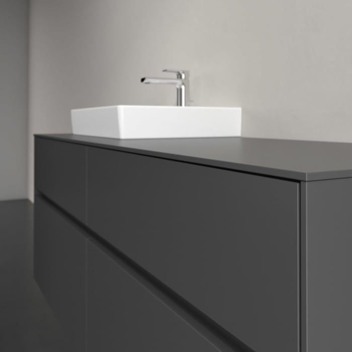 Villeroy & Boch Collaro Waschtischunterschrank 140 x 54,8 cm , mit LED-Beleuchtung, mit 4 Auszügen