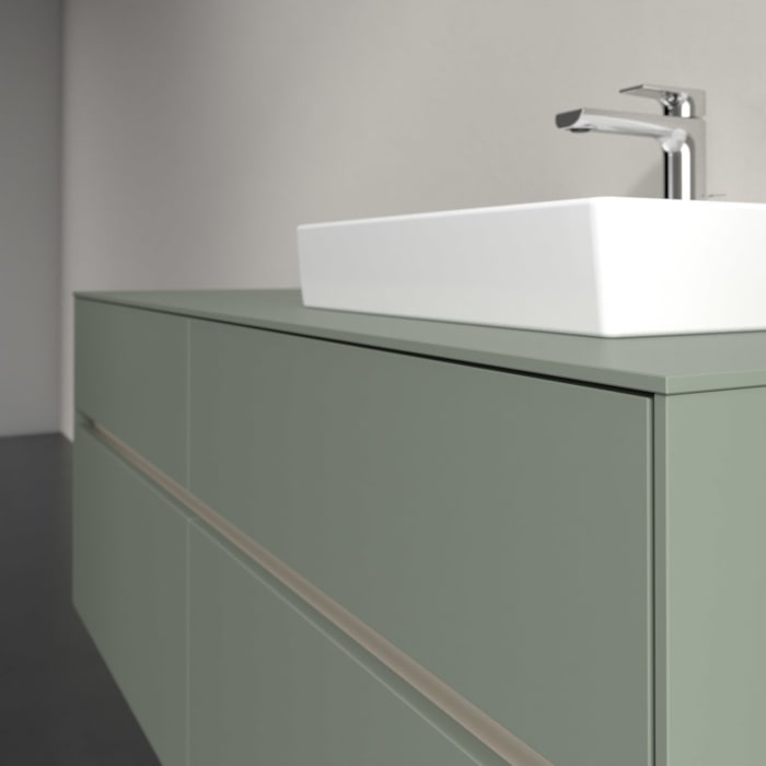 Villeroy & Boch Collaro Waschtischunterschrank 140 x 54,8 cm , mit LED-Beleuchtung, mit 4 Auszügen