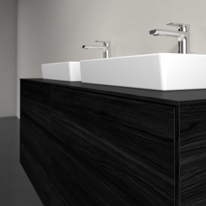 Villeroy & Boch Collaro Waschtischunterschrank 140 x 54,8 cm , mit LED-Beleuchtung, mit 4 Auszügen