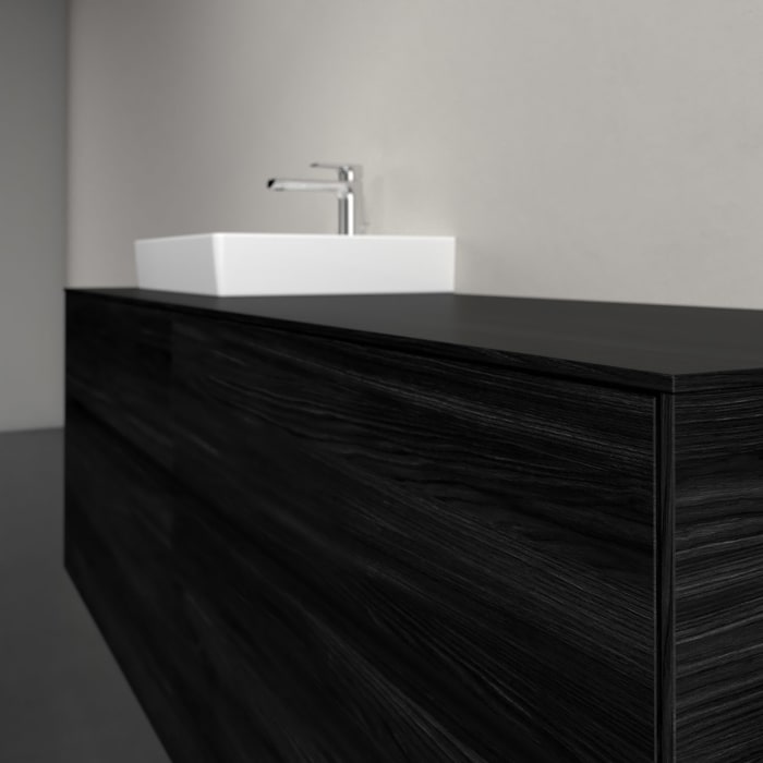 Villeroy & Boch Collaro Waschtischunterschrank 160 x 54,8 cm , mit LED-Beleuchtung, mit 4 Auszügen