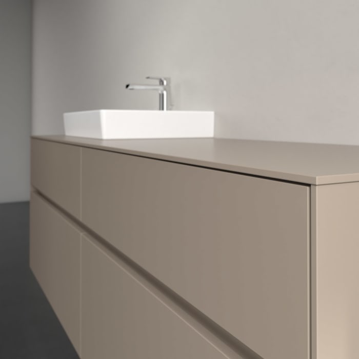 Villeroy & Boch Collaro Waschtischunterschrank 160 x 54,8 cm , mit LED-Beleuchtung, mit 4 Auszügen