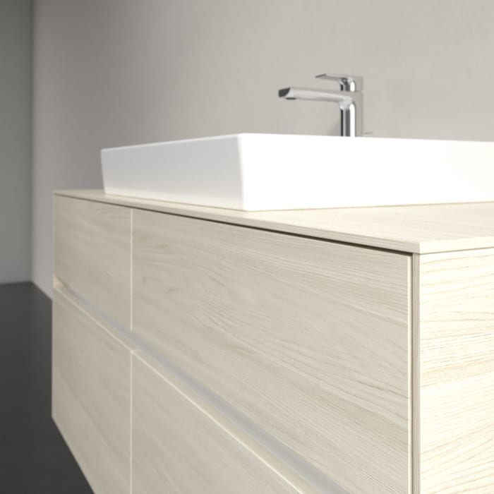 Villeroy & Boch Collaro Waschtischunterschrank 120 x 54,8 cm , mit LED-Beleuchtung, mit 4 Auszügen