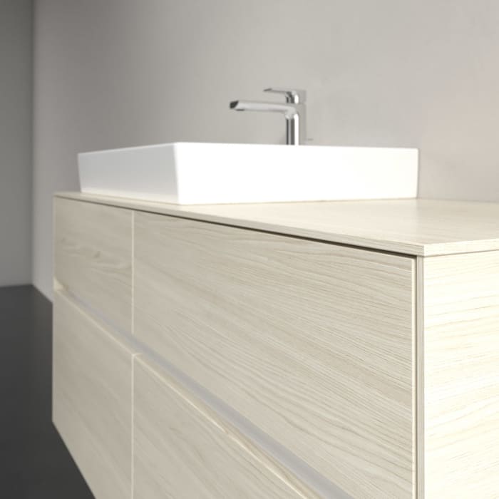 Villeroy & Boch Collaro Waschtischunterschrank 120 x 54,8 cm , mit LED-Beleuchtung, mit 4 Auszügen