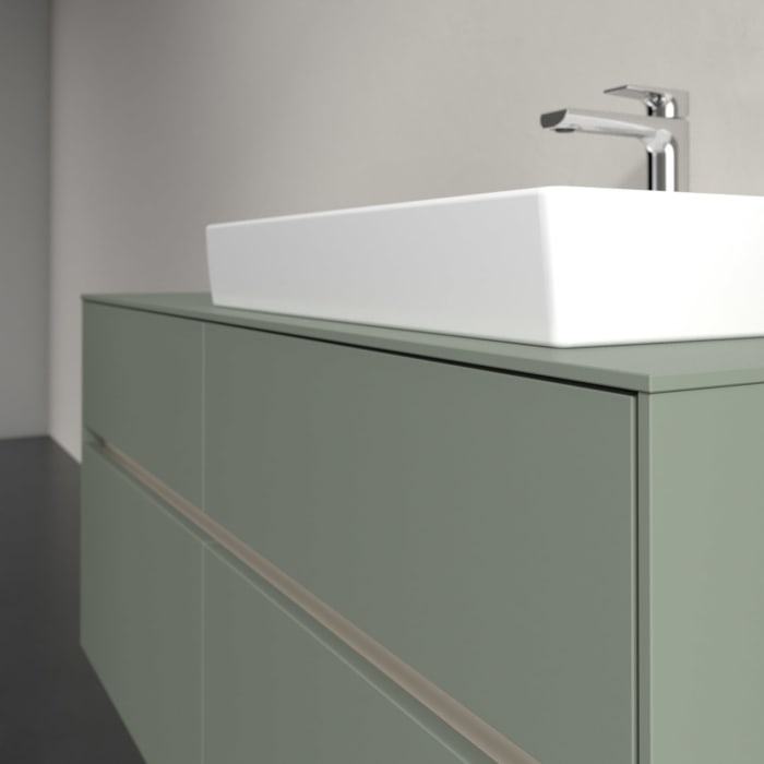 Villeroy & Boch Collaro Waschtischunterschrank 120 x 54,8 cm , mit LED-Beleuchtung, mit 4 Auszügen