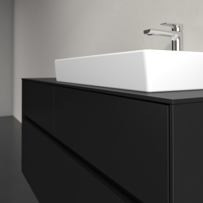 Villeroy & Boch Collaro Waschtischunterschrank 120 x 54,8 cm , mit LED-Beleuchtung, mit 4 Auszügen