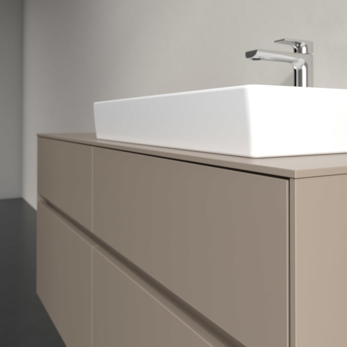 Villeroy & Boch Collaro Waschtischunterschrank 120 x 54,8 cm , mit LED-Beleuchtung, mit 4 Auszügen