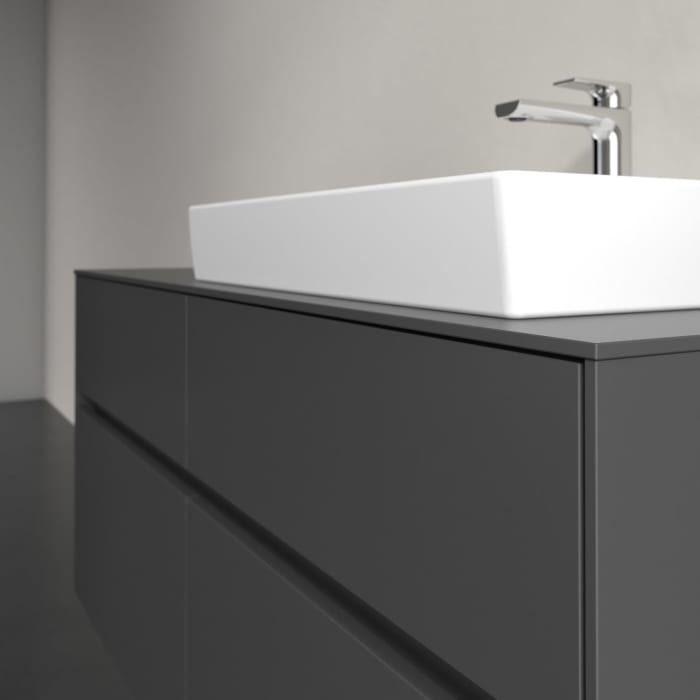 Villeroy & Boch Collaro Waschtischunterschrank 120 x 54,8 cm , mit LED-Beleuchtung, mit 4 Auszügen